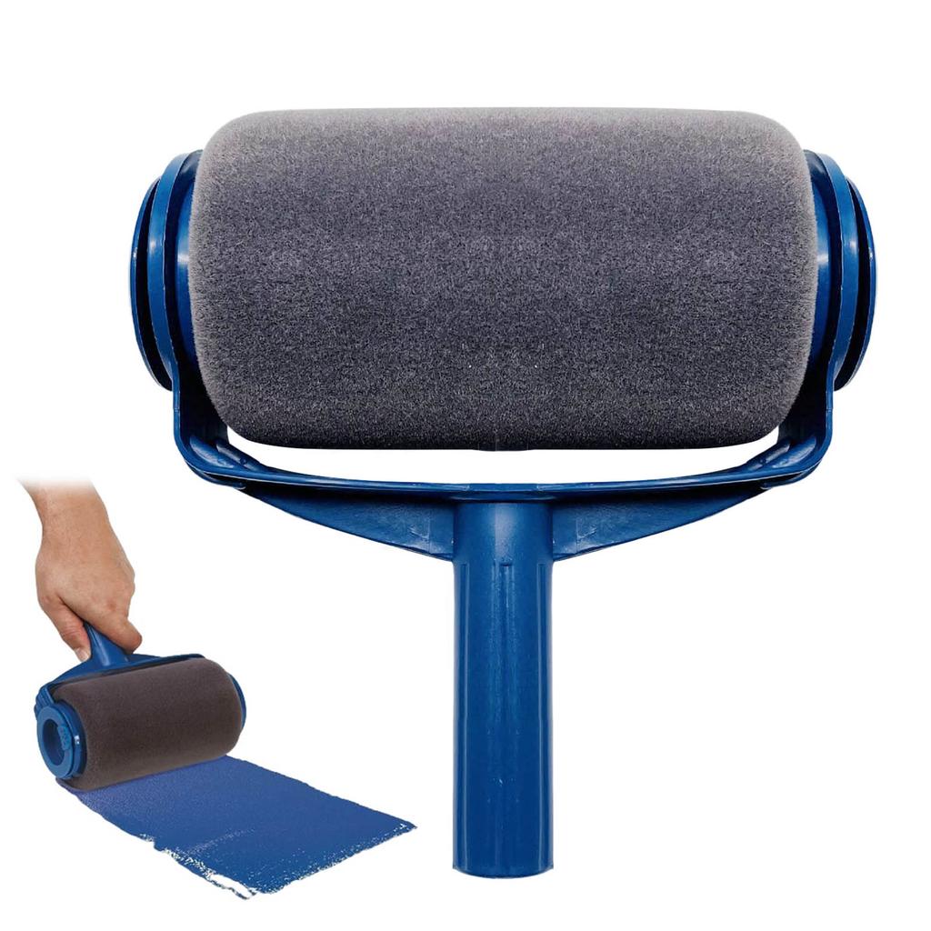 Sponge Paint Roller Brush with Telescopic Handle for Wall Painting Sponge Rollers Paint Tools No Color Difference