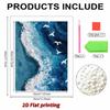 DIY Pearl Painting Set Seagull Pattern Home Decoration Handmade Sticky Diamond Creative Canvas Pearl Art Painting Crafts Perfect Gift