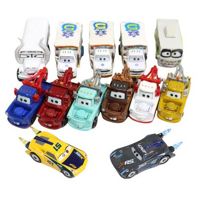 Non-Toxic Alloy Pixar Cars Arvy Cruz Ramirez Mcqueen Mater Mr. Destruction 1:55 Diecast Metal Car Model Toy For Children Christmas Gift