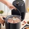 Food Safe Stainless Steel Air Fryers Basket For Efficient Heat Distribution Practical Replacement Accessory