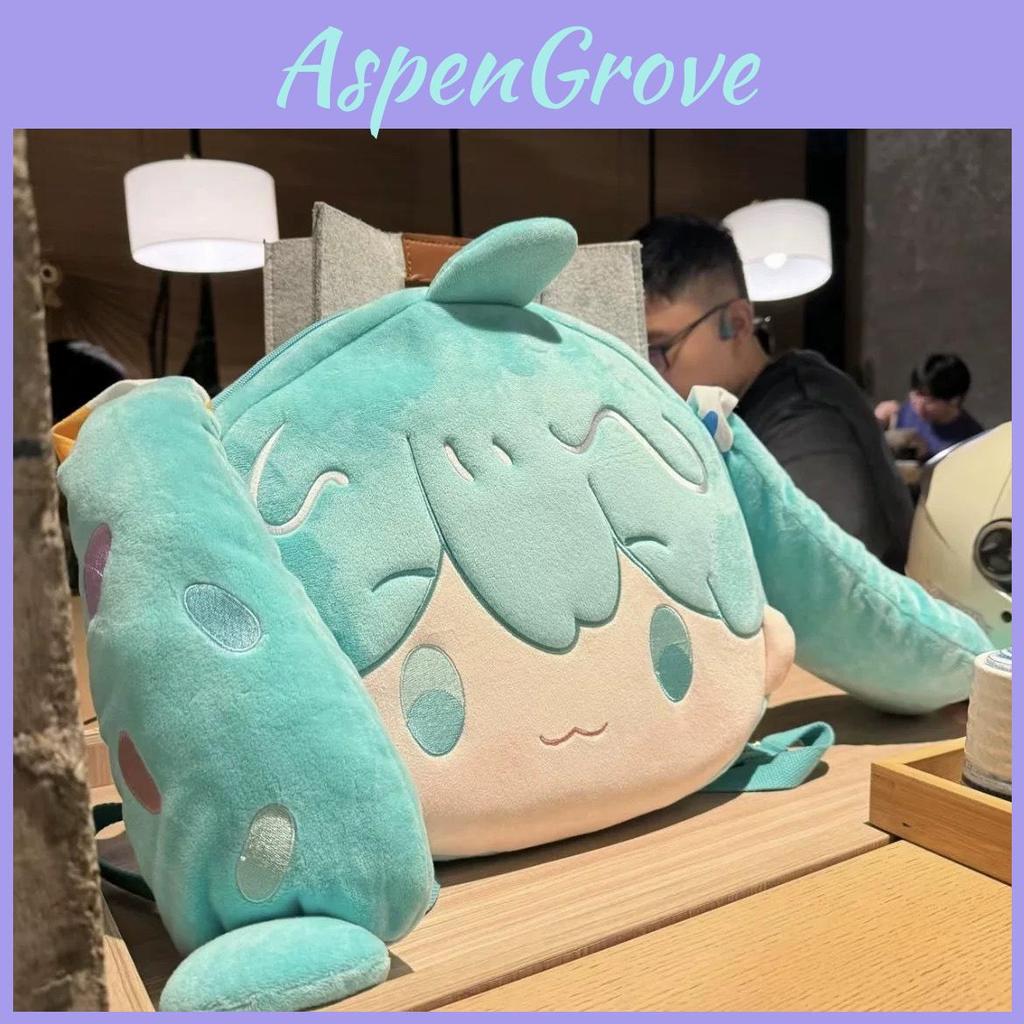 Hatsune Miku Plush Anime Backpack For Girls And Boys With Shoulder Support