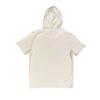 2025 Men's Summer Casual Set: Short Sleeve Henley T-shirt, Hooded Shirt & Shorts