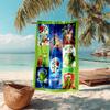 Christmas Gift Oscar Comedy Movie How the Grinch Stole Christmas soft beach towel outdoor camping vacation swinging beach scarf decorative blanket B19