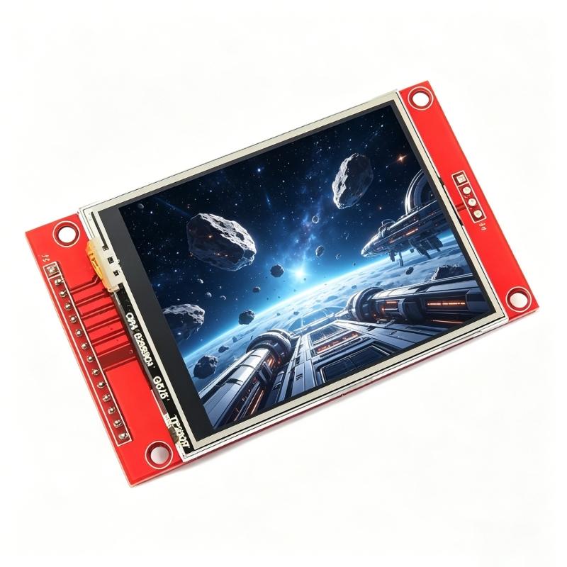 Small 2.4 Inch TFT Screen with SPI Interfaces Low Power Consumption Lcd Upgrades Ideal for Portable Devices & Projects