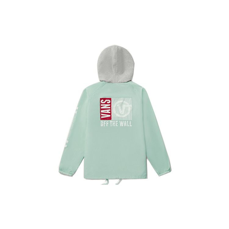 Vans Logo/Otw Print Casual Sports Jacket Men Outerwear Green VN0A489TV60