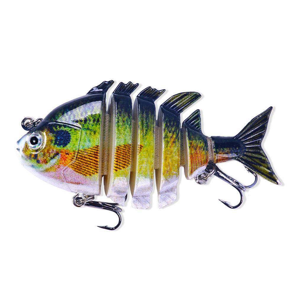 Fishing Lures Multi Jointed Swimbait Crank Bait Slow Sinking Bionic Artificial Bait Freshwater Saltwater Trout Bass Fishing Acce