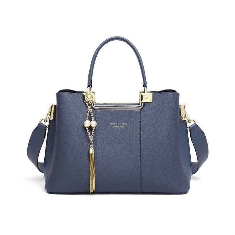 Handbag Genuine Leather Crossbody Bag Versatile High-end Mother Shoulder Bag