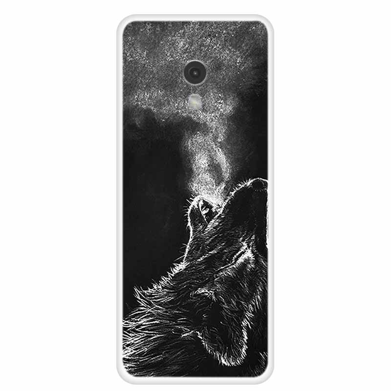 For Nokia 235 4G Case Nokia 215 220 4G Wolf Lion Clear Silicon TPU Back Cases for Nokia 220 4G 4G Phone Cover Cute Soft Fundas