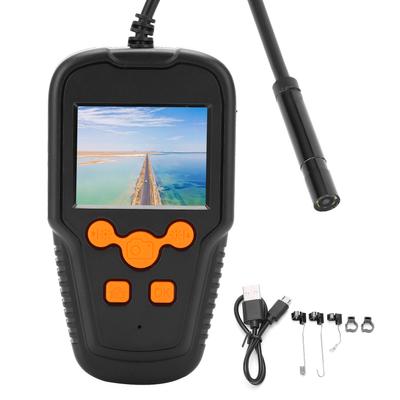 2MP Industrial Endoscope Handheld 2.4in HD Screen Waterproof 8mm Lens Inspection Camera10m/32.8ft