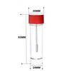 10Pcs Mixed Capacities Sample Bottle Set With Leak Proof Lids Sampling Spoons For Lab Cosmetic Dispensing Storage