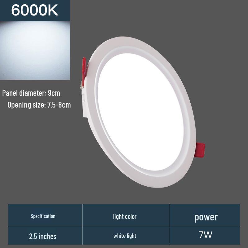 

Waterproof Anti-Fog Recessed Downlight for Indoor/Outdoor Use
