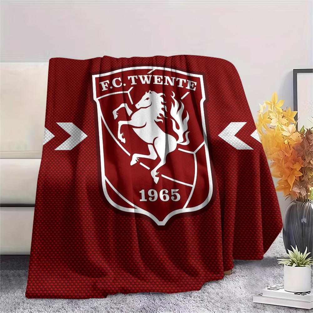 Football Club Twente Flannel Blanket, High quality Comfortable for All Seasons, Home Decor, Warmth and Comfort