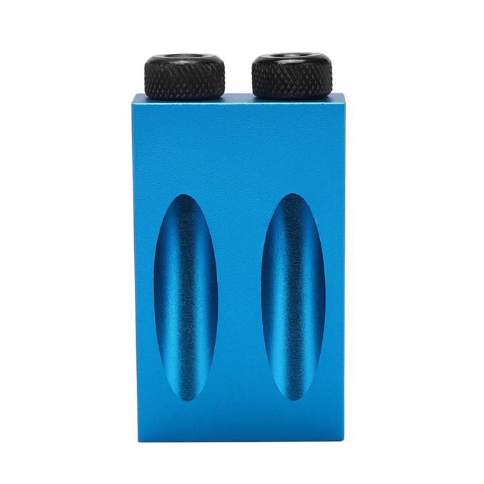 Kit de perçage de trou de poche à 15° 14 pièces Ensemble de guide de perçage oblique pour le travail du bois Outil de localisation d