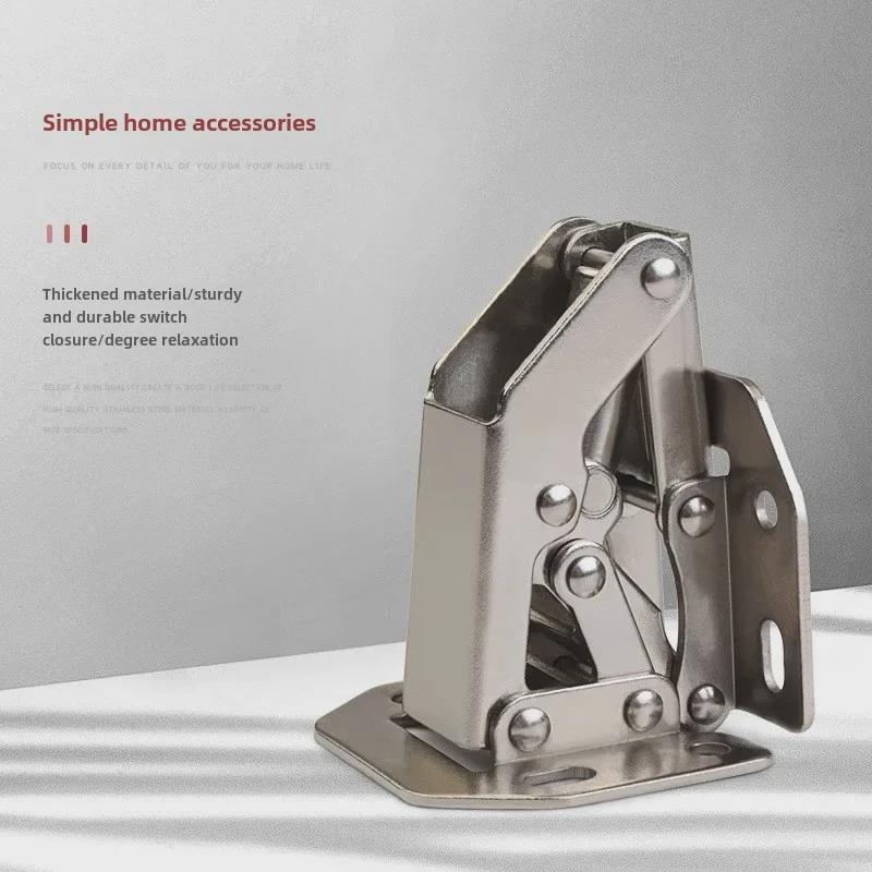 Cabinet Door Slot-Free Surface-Mounted Hydraulic Damping Hinges