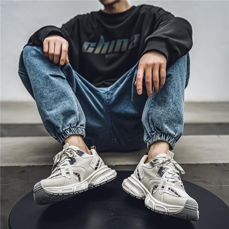 Buty męskie trampki męskie na co dzień męskie buty tenis luksusowe buty trener wyścig oddychające buty modne mokasyny buty do biegania dla mężczyzn