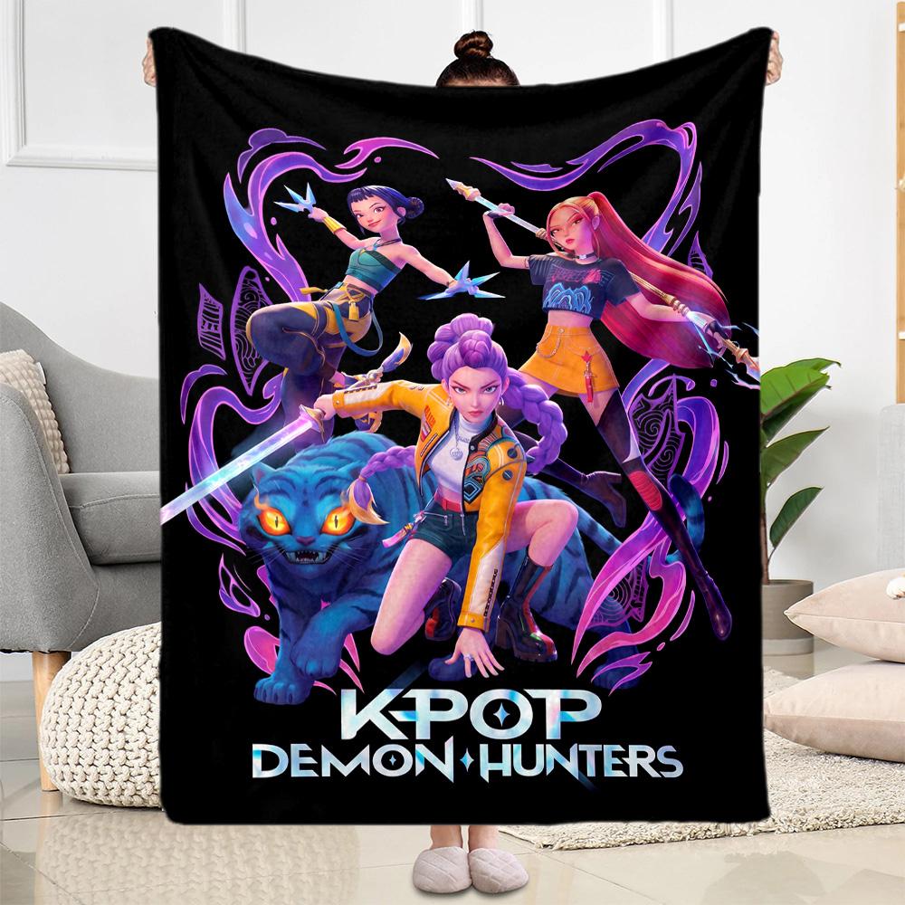 Space Adventure Trio Blanket Durable Comfort Suitable for Livingroom Office Seaside for All Seasons Playful Design