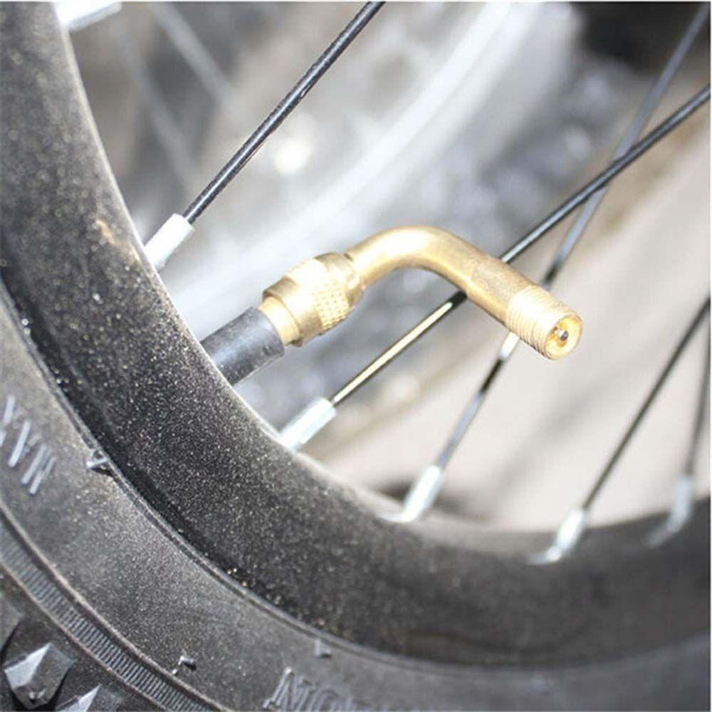 Tool Inflation Valve Stems Tyre Tube Valve Extension Adapter Bent Valve Adapter Extension Tube