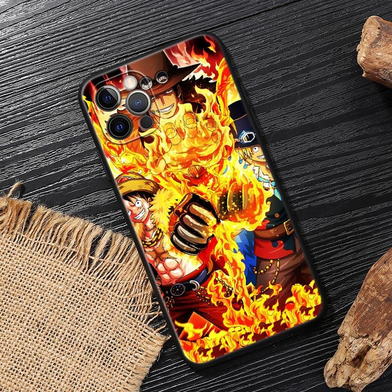 O-One Pieces Boss Anime Funda For Iphone 17 Case For iPhone 16 15 11 12 13 Mini 17 Pro Max 16 Plus 17E 16E Air Case Soft Cover