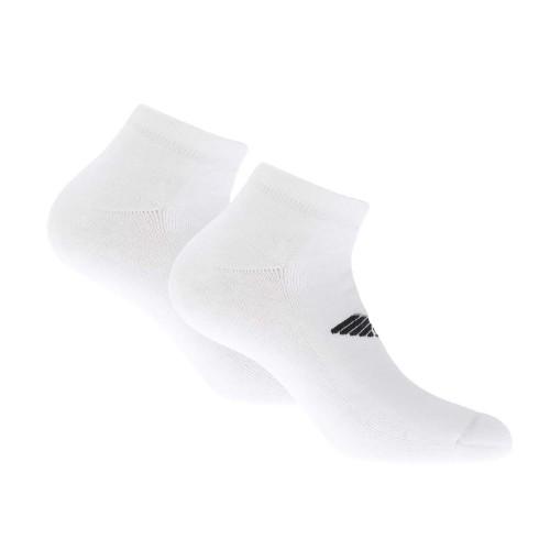 Emporio Armani Unisex Adult Logo Socks (Pack of 2)