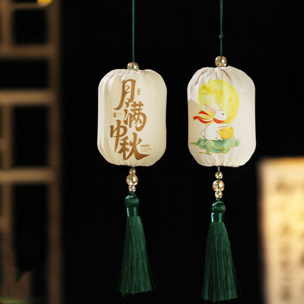 Luminous Small Lantern Ornament New Chinese New Chinese Tassel Lantern Store Scenic Area