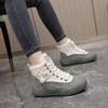 Crossmarbury Winter Short Thick Comfortable to Walk Stylish and Cold Weather Outdoor CY117 Size Women's Boots, Sole, in, White, Cute, Warm,