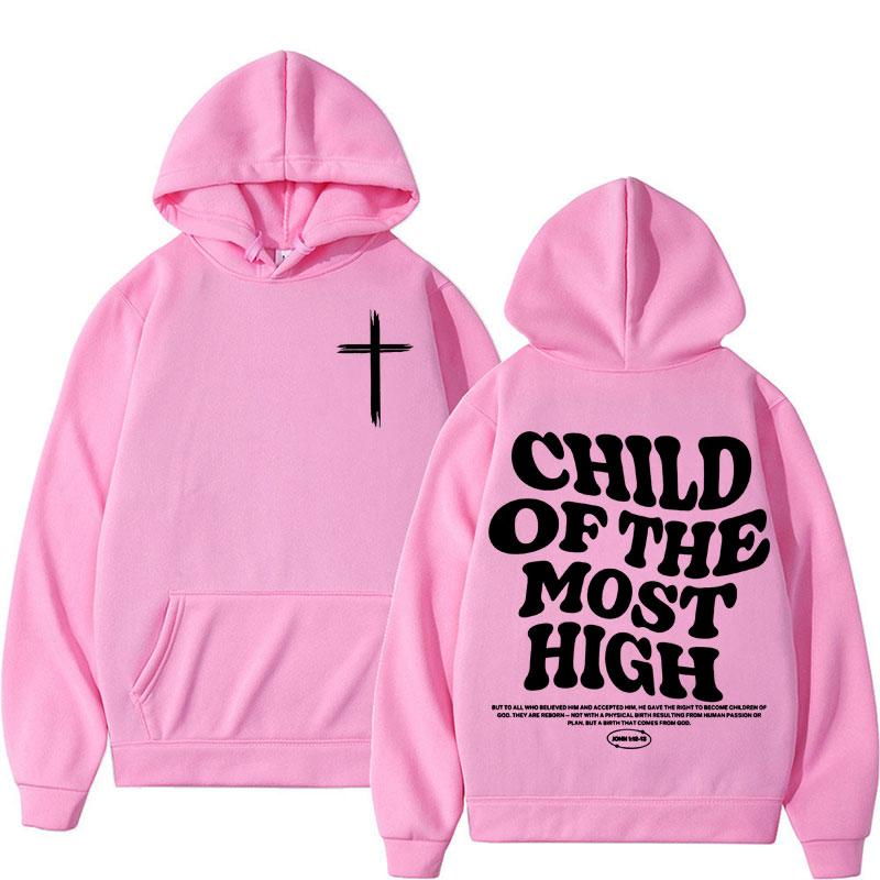 Ästhetische christliche Bibelvers-Hoodies für Männer Christen-Bekleidung Braun Jesus Pullover Sweatshirt Unisex Harajuku-Stil Hoodie