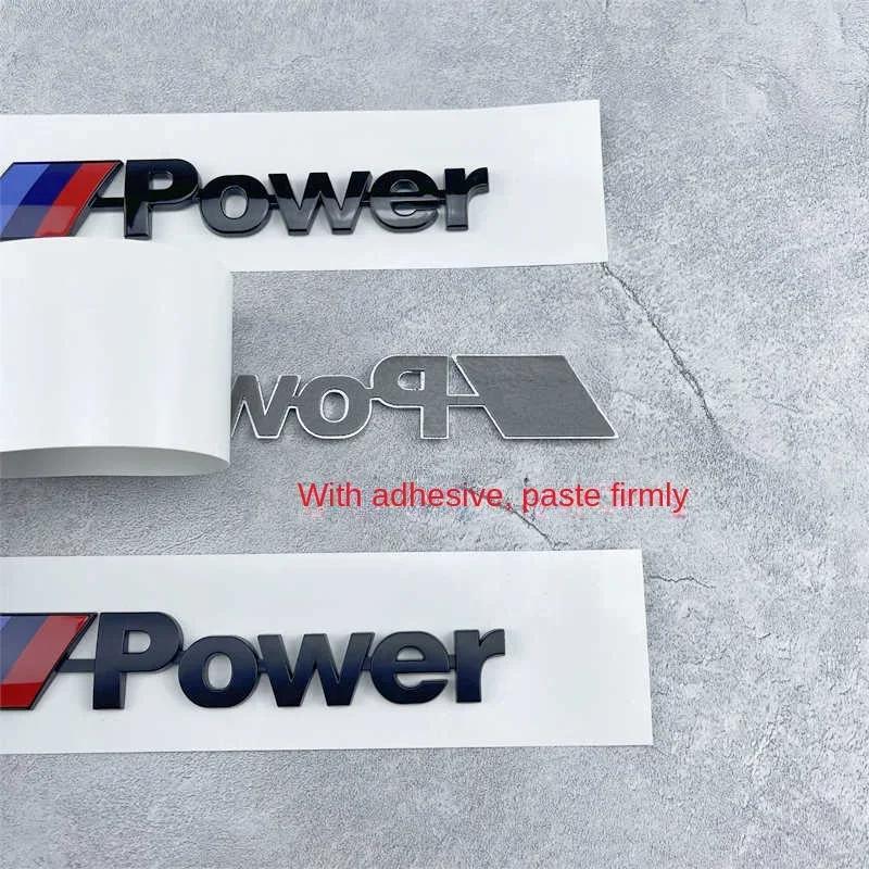 BAFH3 Car Sticker for BMW Mpower Brand New 3 Series 5 Series 7 Series M Kit High Performance Logo Sticker X1X3X5X6E93 F30F10G30 Sports