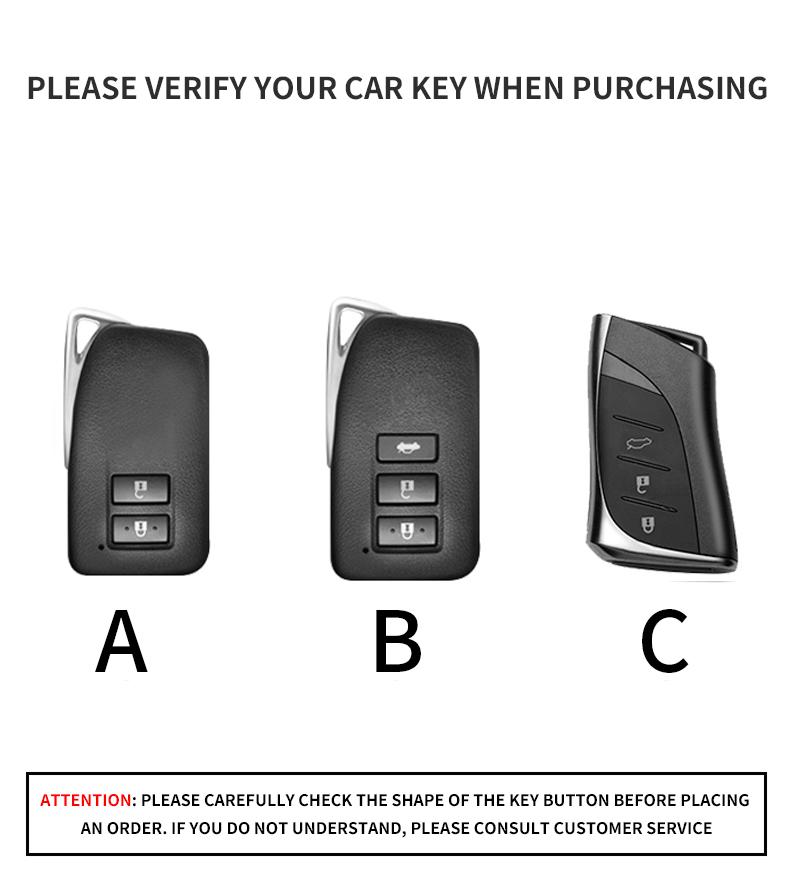 Leather Car Remote Key Case For LEXUS ES300H RX300H LS500H LX700H GX550H NX350H RZ450e NX PHEV RX PHEV Anti-Scratch Accessories