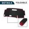 TUCKBOLD Foldable Dashboard Mat for Nissan Serena C28 with Stickers 2015-2024 (1 Set)