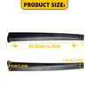 For 92-95 Honda Civic 2/3 Door Coupe Hatchback Door Garnish Trim Pillar Sash Set