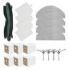 Home Cleaning Robot Vacuum Accessories Replacement Brush Kit As Shown Microfiber Mop Cloths Nylon And Plastic Material