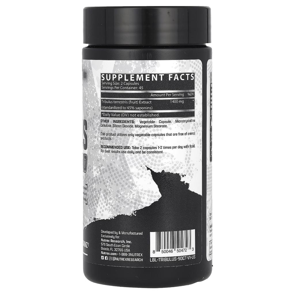 Tribulus 1400, 90 Capsules (700 Mg Per Capsule)