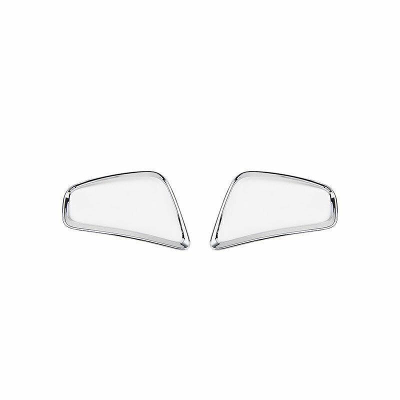For Jeep Cherokee 14-2018 Bright Chrome Center Console AC Air Outlet Vent Trim