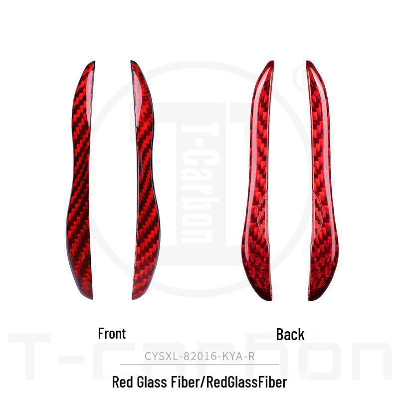 Porsche Carbon Fiber Leichte Schlüsselhülle für Cayenne, Panamera, Macan, 911 - Ersatzhülle mit Schnallenverschluss