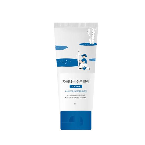 ROUND LAB For Men Birch Juice Moisturizing Cream Deep Hydration & Skin Barrier Care 75ml