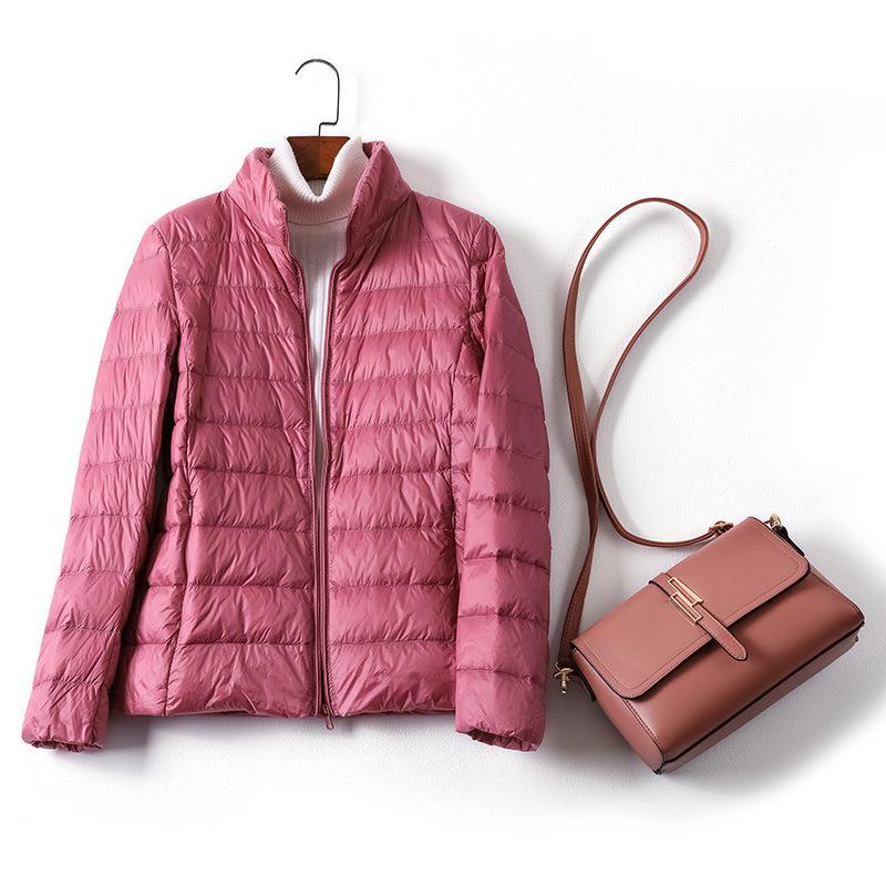 Anti-season Light Down Jacket Women's 2025 New Short White Duck Down Fashion Autumn and Winter Large Size Light Hooded Jacket