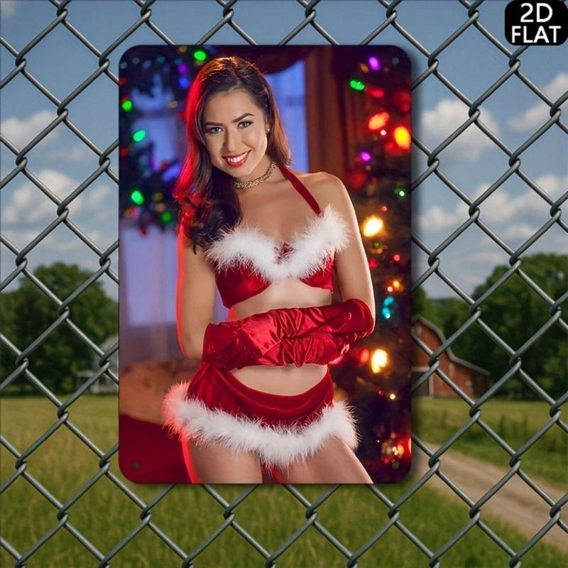 Pin-Up Girl Blechschilder, Garage Werkstatt Metalldekor 20x30cm