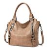 Damen Veganes Leder Laptop-Tote-Bag, Große Kapazität Schulter-Hobo-Tasche, Trendige Vielseitige Tägliche Pendler-Arbeitstasche