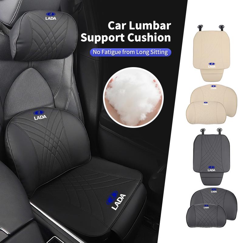 Car Seat Headrest Lumbar Support Neck Pillow Cushion Backrest For Lada Priora Sedan Sport Kalina Granta Vesta Niva Largus Vaz S