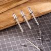 Deli 5-in-1 Nails Rivets Set Aluminium Dome Head Pop Rivets Head Blind Rivets Steel Shank Mandrel Exhaust Hand Tool for Home DIY