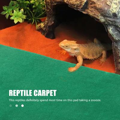 Waterproof Pet Pad 80x40cm Warm Reptile Cushion for Tortoise Spider Lizard Sleeping Rest Reptile Pads