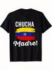 Ecuador Ecuadorian Flag Camiseta Pride Slang Jerga T-Shirt Sizes S-5XL
