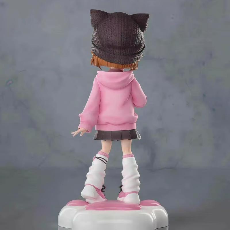 Detective Conan Haibara Ai Cat Ear Lollipop Gk Figure Cute Anime Collectible Statue Desktop Decor For Otaku Fans Home Display