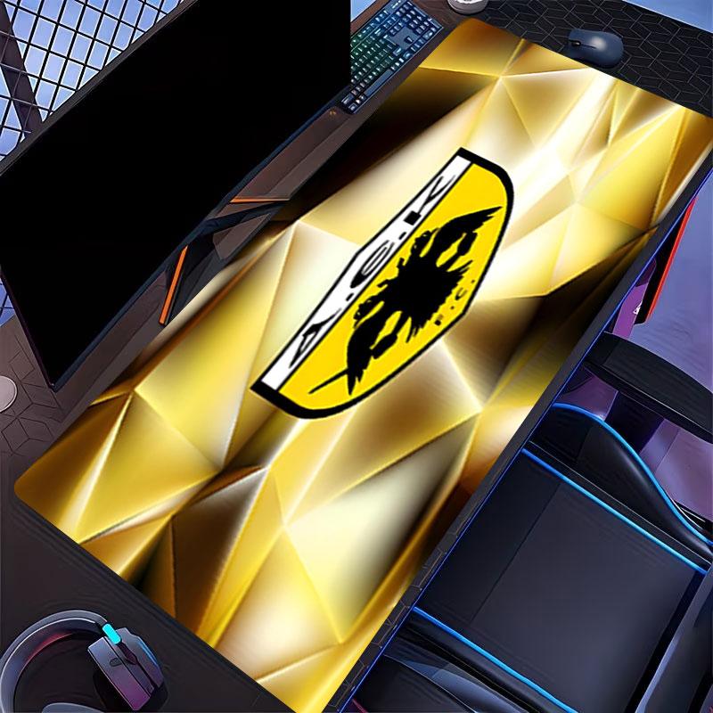 AEK Aten FC Trykt Musematte, for Tastaturmatte Bærbar PC-matte for Kontor Hjemmebruk, Skrivebordsdekorasjon, Perfekt Bursdagsgave for Spillere