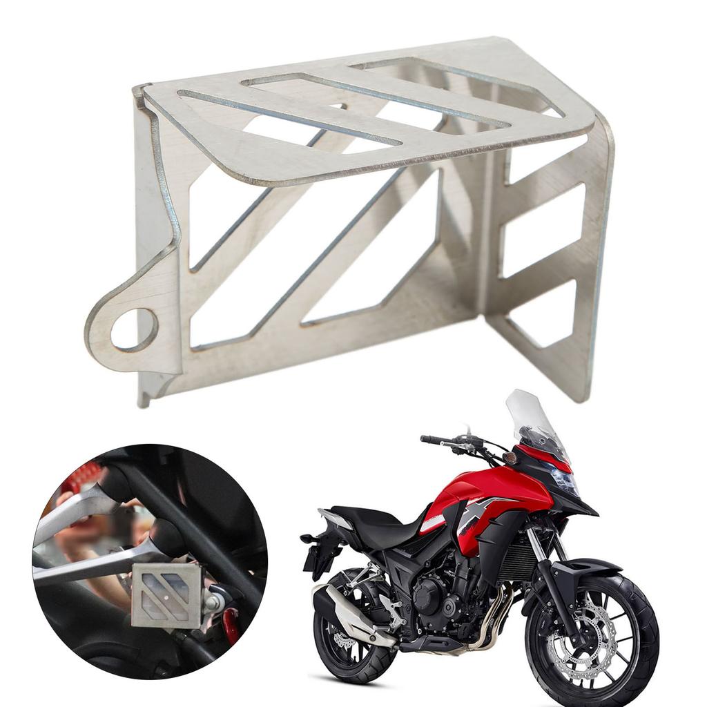 Hinterer Bremsflüssigkeitsbehälter Schutz Kohlenstoffstahl Ersatz für CB125R CB150R CB250R CB300R CB500X