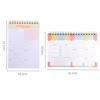 Spiral Notepad To Do List Notebook Stationery Weekly Planner Notebook Schedule Book  Desktop Note