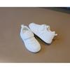 Children's white sneakers, new spring and autumn models, boys' non-slip breathable sneakers, girls' low-top school shoes, versatile baby shoes