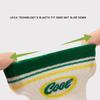 Spring Summer Striped Kids Boys Socks Letter High Resilience Casual Breathable Comfortable Mesh Sports Socks for Children Boys