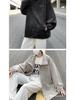 Men's Suede Fleece Retro Windbreaker: Spring/Autumn, Black, Wear-Resistant, Trendy Rogue Brand Jacket