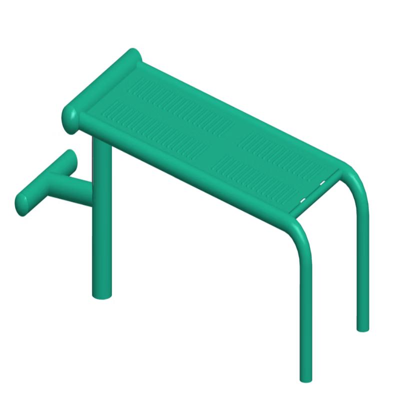 JINOEL Outdoor Back & Abdominal Machine